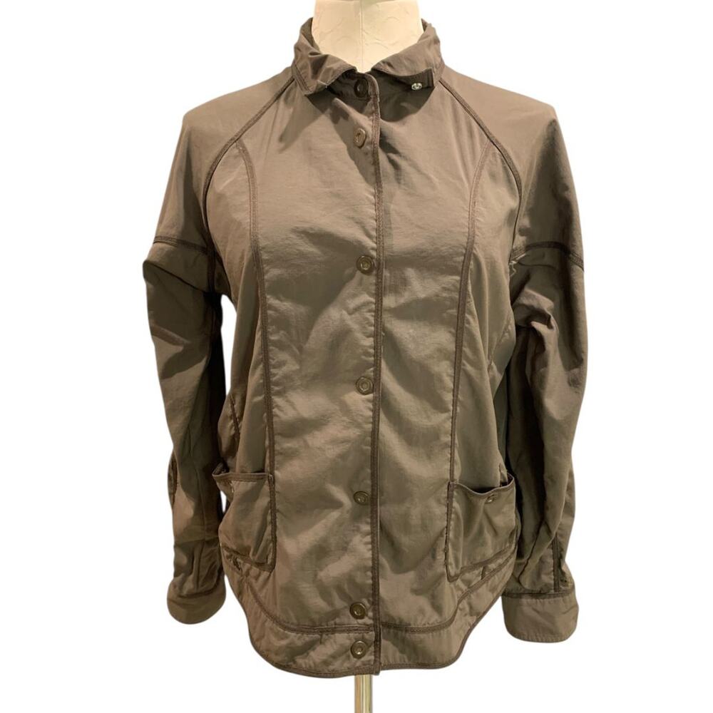 Size XL Columbia Titanium Womens OmniDry Jacket Snap Up - Picture 9 of 10